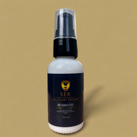 SER Argan Beard Oil: Nourish & Enhance Beard Luster